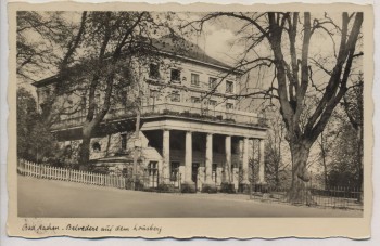 AK Foto Bad Aachen Belvedere auf dem Lousberg 1930