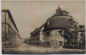 AK Foto Ansbach Theresienstraße 1925