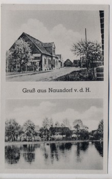 VERKAUFT !!! AK Gruß aus Naundorf v.d.H. Gasthof Erholung b. Quellendorf Dessau-Roßlau 1940 VERKAUFT !!! AK Gruß aus Naundorf v.d.H. Gasthof Erholung b. Quellendorf Dessau-Roßlau 1940