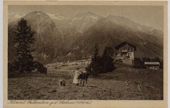 AK Krimml Restauration Falkenstein gegen Seekaar Österreich 1940