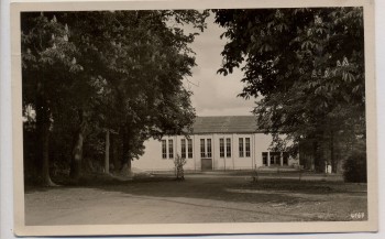 VERKAUFT !!!   AK Foto Ebersdorf in Thüringen Kulturhaus bei Saalburg 1956