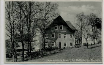 AK Foto Sommerfrische Arnstein Restaurant bei Waldmünchen Oberpfalz 1930 RAR