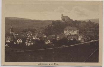 AK Vaihingen a. d. Enz Ortsansicht 1910
