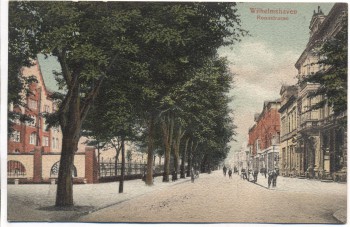 AK Wilhelmshaven Roonstrasse 1908