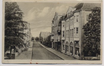 VERKAUFT !!!   AK Nordenham Hafenstrasse 1931 RAR