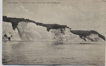 AK Insel Rügen Partie zwischen Kieler Bach und Kolicker Ort Stubbenkammer Sassnitz 1924