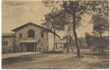 AK Saalburg b. Homburg Exerzierhaus 1907
