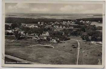 AK Foto Grünewalde Luftbild Fliegeraufnahme mit Waldschlößchen bei Schöneck 1936 RAR