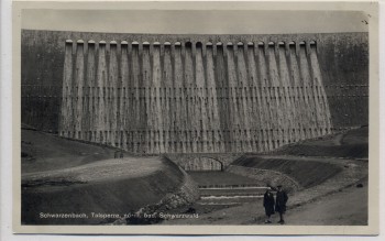 AK Foto Schwarzenbach Talsperre Schwarzwald bei Forbach 1930