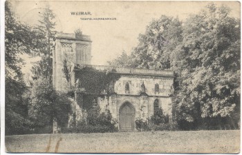 AK Weimar Tempelherrenhaus 1906