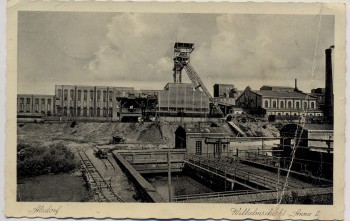AK Alsdorf Wilhelmschacht Anna II 1937 RAR