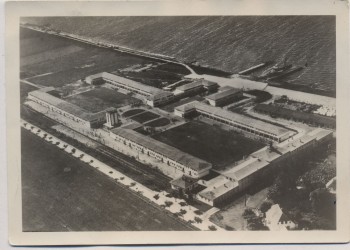 AK Foto Wiek auf Rügen Kinderheim Fliegeraufnahme 1960