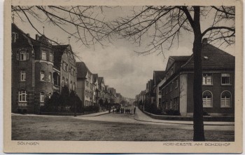 AK Solingen Körnerstrasse am Bökerhof 1920