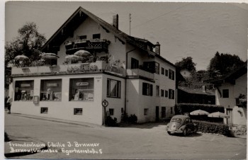 AK Foto Bernau am Chiemsee Fremdenheim Brunner Egartnerstraße 5 1967