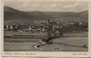 AK Foto Wittlich Ortsansicht Blick vom Steinbruch 1937