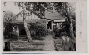 AK Foto Ostseebad Prerow Hausansicht Darß 1935