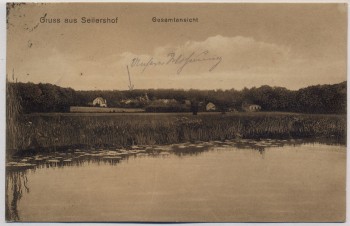 AK Gruss aus Seilershof Gesamtansicht bei Gransee 1927