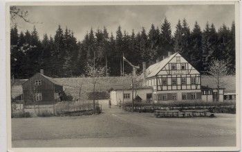 AK Neudorf bei Sehmatal Jugendherberge an der Vierenstraße 1946