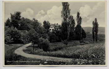 AK Foto Gaienhofen am Bodensee Haus Finckh 1948
