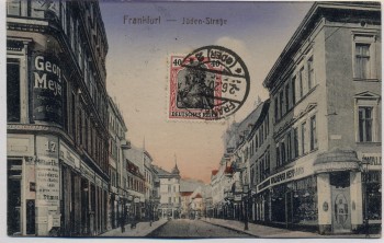 AK Frankfurt am Main Jüden-Strasse Judaika 1920 RAR