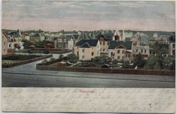 Präge-AK Naunhof Ortsansicht Soldatenkarte 1909 RAR