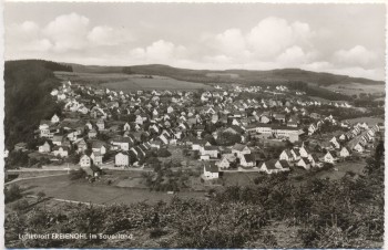 AK Freienohl im Sauerland Gesamtansicht bei Meschede 1960