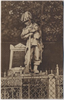 AK Hradec Králové Schlachtfeld bei Königgrätz 1866 Denkmal des k. u. k. Feldjäger-Bat. Tschechien 1922