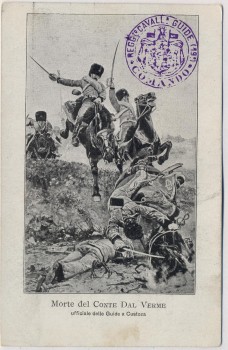AK Custoza Patriotika Schlacht bei Custozza 1866 Italien 1910