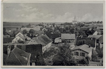 AK Scheuring bei Landsberg Ortsansicht 1942