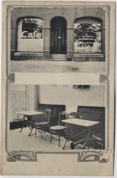 AK Alfeld an der Leine Conditorei und Cafe Lorenz 1920