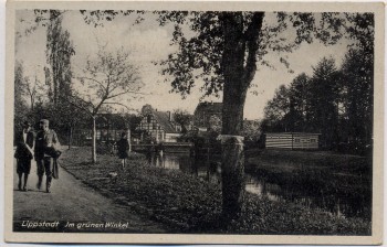 AK Lippstadt Im grünen Winkel Menschen Soldat 1940
