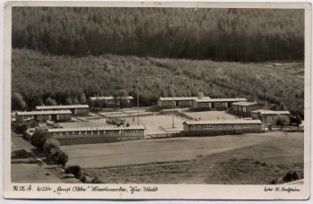 VERKAUFT !!!   AK Foto Martinroda RAD-Lager 6/234 Ernst Abbe Thüringer Wald 1939