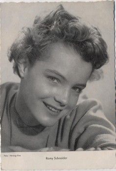AK Foto Romy Schneider Herzog-Film 1955