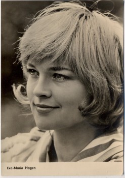 AK Foto Schauspielerin Eva-Maria Hagen DEFA-Filme 1960