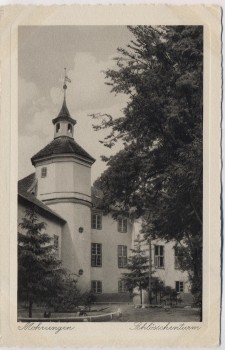 AK Mohrungen Morąg Schlößchenturm Ostpreußen Polen 1925 RAR