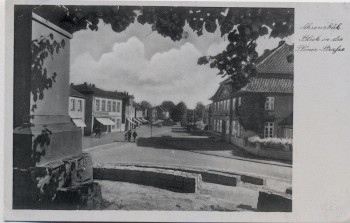 AK Ahrensbök Blick in die Plöner-Straße 1940
