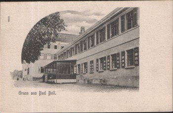 AK Gruss aus Bad Boll bei Göppingen 1900