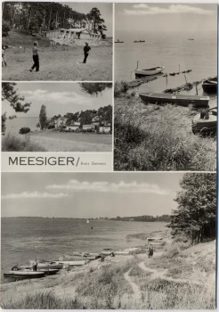 AK Mehrbild Meesiger am Kummerower See 1975