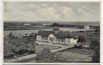 VERKAUFT !!!   AK Foto Schwefelbad Fallersleben b. Wolfsburg 1936
