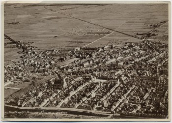 VERKAUFT !!!   AK Greifswald vom Flugzeug gesehen Fliegeraufnahme 1935