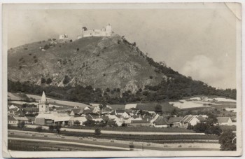 AK Foto Pavlov u Dolních Věstonic Pollau mit Maidenburg Mähren Tschechien 1940