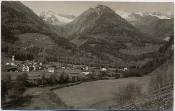 VERKAUFT !!!   AK Foto Luttach Lutago Ortsansicht bei Ahrntal Valle Aurina Südtirol Italien 1930