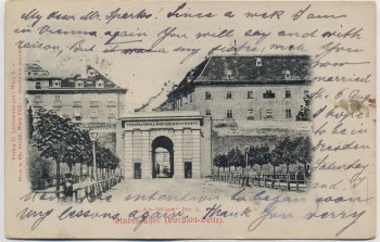 AK Wien Stuben-Tor Stubentor Vorstadt-Seite Österreich 1902 AK Wien Stuben-Tor Stubentor Vorstadt-Seite Österreich 1902