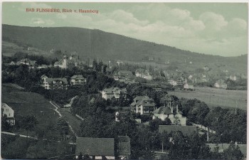 AK Świeradów-Zdrój Bad Flinsberg Blick vom Haumberg Schlesien Polen 1910