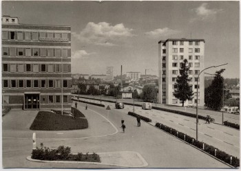 AK Foto Hof an der Saale An der Ernst-Reuter-Straße 1967