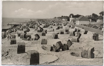 AK Ostseebad Kellenhusen Strandpartie Ostsee 1957