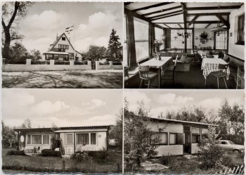 AK Mehrbild Haffkrug an der Ostsee Gästehaus H. Engel 1960