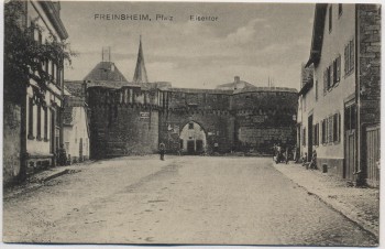 AK Freinsheim / Pfalz Partie am Eisentor 1920