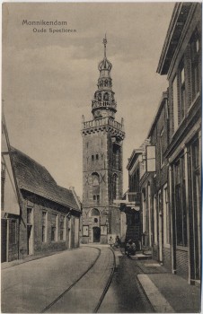 AK Monnickendam Oude Speeltoren Nordholland Niederlande 1910
