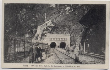 AK Iselle di Trasquera Simplontunnel Simplonpass Piemont Italien 1910 RAR